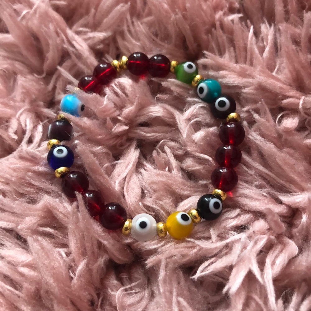 Evil eye bracelet